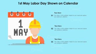 1St May Labor Day Shown On Calendar Ppt PowerPoint Presentation File Display PDF