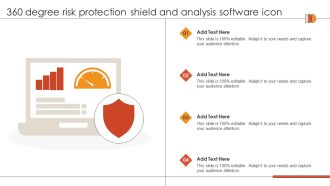 360 Degree Risk Protection Shield And Analysis Software Icon Rules PDF