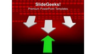3d Illustration Of Arrows PowerPoint Templates Ppt Backgrounds For Slides 0213
