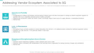 5G Evolution Architectural Technology Addressing Vendor Ecosystem Associated To 5G Topics PDF