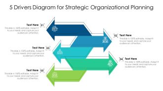 5 Drivers Diagram For Strategic Organizational Planning Ppt PowerPoint Presentation Gallery Introduction PDF