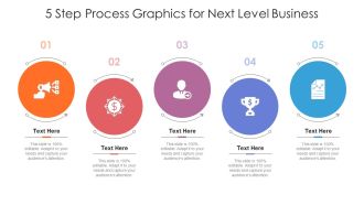 5 Phase Procedure Graphics For Next Level Business Ppt PowerPoint Presentation File Maker PDF