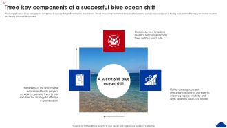 5 Step Guide For Transitioning To Blue Ocean Strategy Three Key Components Of A Successful Blue Ocean Shift Structure PDF