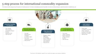 5 Step Process For International Commodity Expansion Graphics PDF