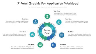 7 Petal Graphic For Application Workload Ppt PowerPoint Presentation File Graphics Pictures PDF