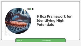 9 Box Framework For Identifying High Potentials PPT Template AT