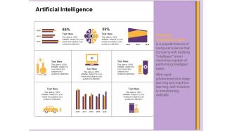 AI Machine Learning Presentations Artificial Intelligence Ppt Professional Infographics PDF