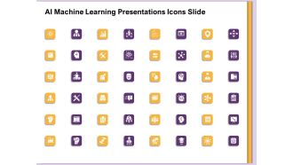 AI Machine Learning Presentations Icons Slide Ppt Portfolio Design Templates PDF