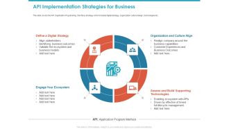 API Implementation Strategies For Business Ppt Styles Display PDF