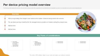 A LA Carte Business Strategy Per Device Pricing Model Overview Download PDF