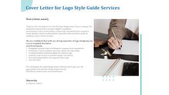 A Step By Step Guide To Creating Brand Guidelines Cover Letter For Logo Style Guide Services Clipart PDF