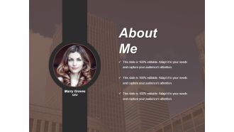 About Me Ppt PowerPoint Presentation Layouts Graphics