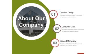 About Our Company Ppt PowerPoint Presentation Layouts File Formats
