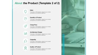 About The Product Originality Ppt PowerPoint Presentation Professional Slide Portrait