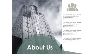 About Us Business Ppt PowerPoint Presentation Professional Slide Portrait