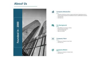 About Us Company Introduction Ppt PowerPoint Presentation Ideas Rules