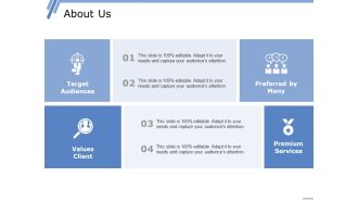 About Us Ppt PowerPoint Presentation Inspiration Elements