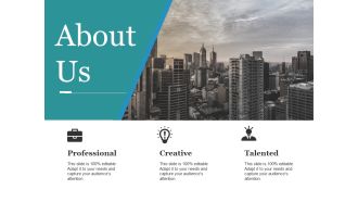 About Us Ppt PowerPoint Presentation Layouts Infographics