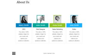 About Us Ppt PowerPoint Presentation Layouts Themes