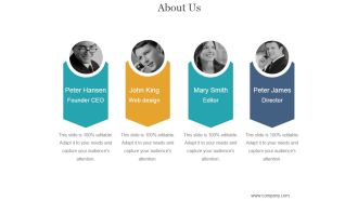 About Us Ppt PowerPoint Presentation Templates