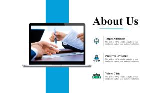 About Us Ppt PowerPoint Presentation Visual Aids Gallery