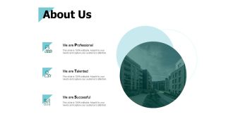 About Us Professional Ppt PowerPoint Presentation Icon Example Topics