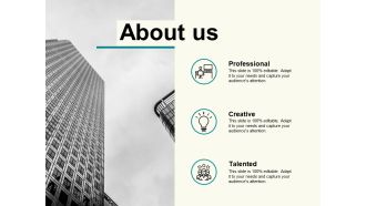 About Us Slide Management Planning Ppt PowerPoint Presentation Pictures