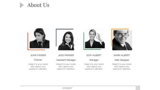 About Us Template 1 Ppt PowerPoint Presentation Good