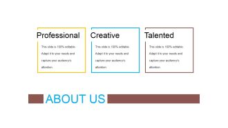 About Us Template 1 Ppt PowerPoint Presentation Slides Graphics