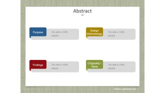Abstract Ppt PowerPoint Presentation Show Gridlines