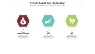 Access Database Replication Ppt PowerPoint Presentation Inspiration Show Cpb Pdf