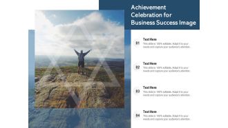 Achievement Celebration For Business Success Image Ppt PowerPoint Presentation File Formats PDF