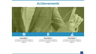Achievements Ppt PowerPoint Presentation Inspiration Graphics