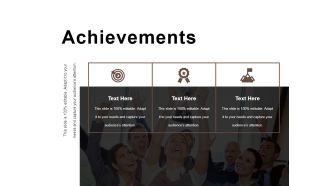 Achievements Ppt PowerPoint Presentation Model Slide