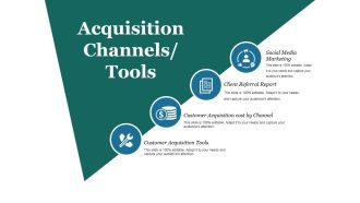 Acquisition Channels Tools Ppt PowerPoint Presentation Information