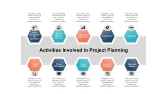 Activities Involved In Project Planning Ppt PowerPoint Presentation Gallery Themes