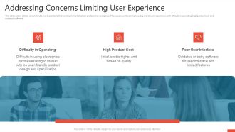 Addressing Concerns Limiting User Experience Infographics PDF