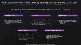 Addressing Different Network Ownership Approaches Associated To 5G Networks Sample PDF