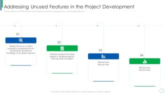 Addressing Unused Features In The Project Development Icons PDF