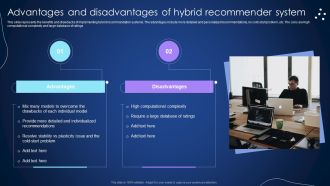 Advantages And Disadvantages Of Hybrid Recommender System Topics PDF
