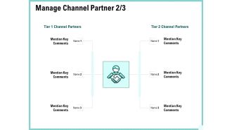 Advertisement Administration Manage Channel Partner Comments Ppt File Example Topics PDF