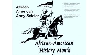 African American Army Soldier Ppt PowerPoint Presentation File Example
