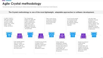 Agile Application Development Agile Crystal Methodology Structure PDF