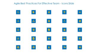 Agile Best Practices For Effective Team Icons Slide Ppt Show Demonstration PDF