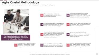 Agile Methodology In Project Management IT Agile Crystal Methodology Introduction PDF