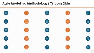 Agile Modelling Methodology IT Icons Slide Ppt Icon PDF