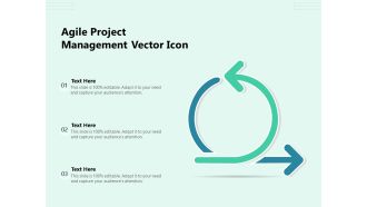Agile Project Management Vector Icon Ppt PowerPoint Presentation Gallery Icon PDF