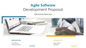 Agile Software Development Proposal Ppt PowerPoint Presentation Complete Deck With Slides
