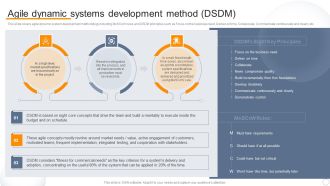 Agile Virtual Project Management Agile Dynamic Systems Development Method DSDM Brochure PDF