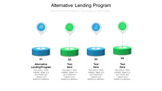Alternative Lending Program Ppt PowerPoint Presentation Portfolio Topics Cpb